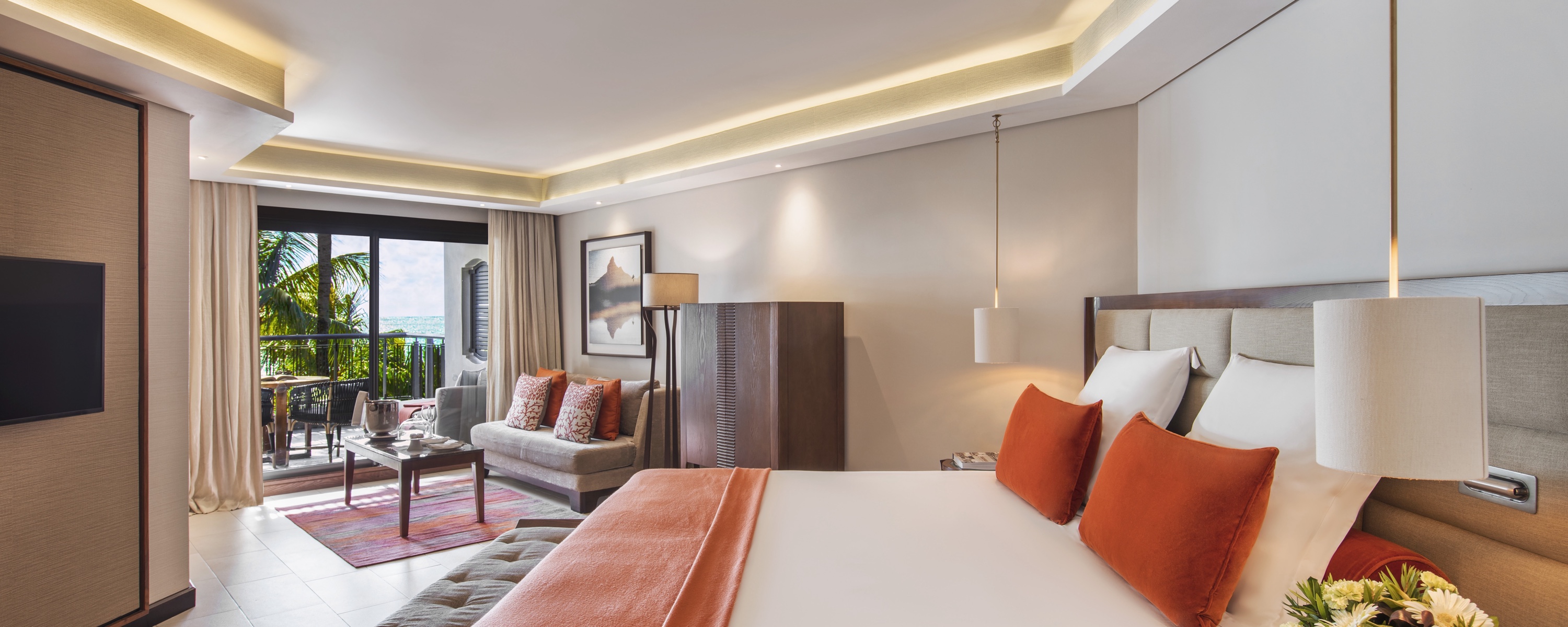 Suite Junior avec terrasse au Royal Palm Beachcomber Luxury